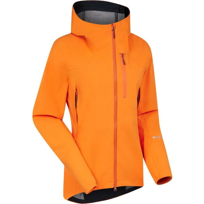 Madison DTE 3-Layer Women's Waterproof Jacket in Mango Orange-1